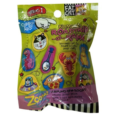Fat Cat Big Mama’s Roadtrip‑O‑Rama Souvenir Cat Toy – Organic Catnip - NEW - Image 1 of 2