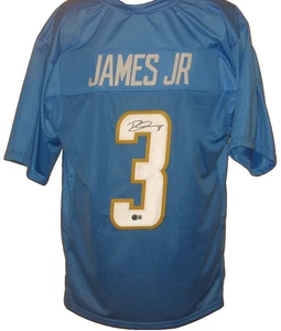 Derwin James Jr Signed Autograph Custom Jersey BAS Certified XL L.A. Chargers - Picture 1 of 4