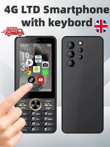 Android Dual Sim Keypad Phone 2GB+16GB Bluetooth Wifi PlayStore Budget Phone - Picture 1 of 8