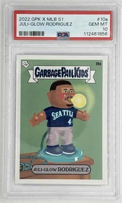 2022 Topps GPK X MLB S1 Juli Glow Rodriguez #10a PSA 10 Gem Mint 🌶️🥵 - Image 1 of 2