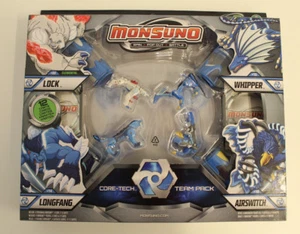 Monsuno Team 4-Pack Core-Tech Team Pack Series 2 nuevo / embalaje original - Imagen 1 de 2