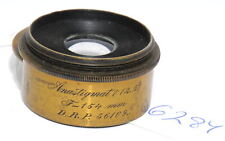 Carl Zeiss Jena very early Anastigmat 154mm f.12.5 brass lens