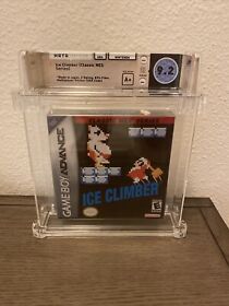 Ice Climber Classic NES Series GBA WATA 9.2 A+ FACTORY SEALED NOT VGA