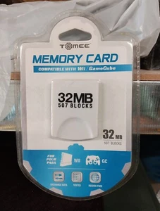 Tomee Wii/ GameCube 32MB Memory Card NEW - Picture 1 of 2