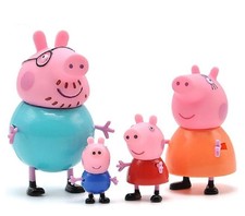4 PZ PERSONAGGI PEPPA PIG FAMILY PIG - 6 PZ PERSONAGGI PEPPA PIG FAMILY PIG