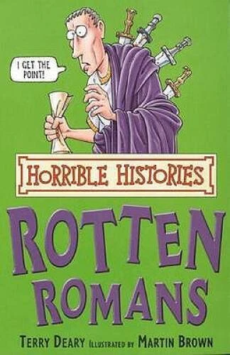 The Rotten Romans (Horrible Histories) (Horrible Histories) (Horribl - VERY GOOD - Image 1 of 1