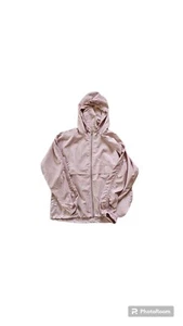 French Connection Size Medium M Cream Utility Jacket Hooded Anorak Lightweight - Picture 1 of 3