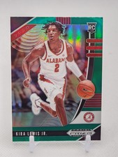 🏀KIRA LEWIS JR ROOKIE GREEN HOLO REFRACTOR 2020 PRIZM  Alabama Pelicans Card🏀