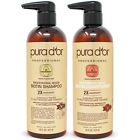 PURA D'OR Dor Professional Grade Anti-Hair Thinning Set 2X Concentrated Actives