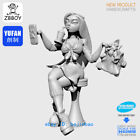 Yufan Modern Woman Sexy Girl Resin Figure Unpainted Model Kits 1/32 Statue New