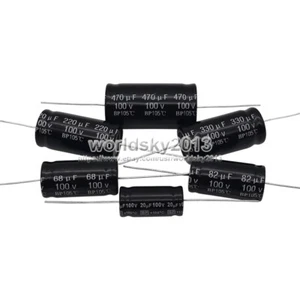 Divisor de frecuencia cruzado de 100V 12uF-470uF condensador de no polaridad de altavoz 2 piezas - Imagen 1 de 11
