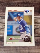 1991 Line Drive AAA Eddie Zosky #523 Syracuse Chiefs