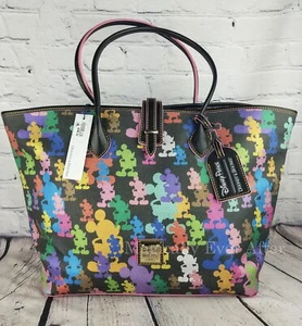 Disney Dooney & Bourke 10th Anniversary Wonder Mickey Silhouettes Tasche Neu mit Etikett - Bild 1 von 12