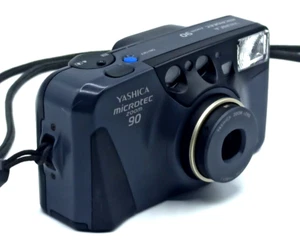 Kompaktkamera Yashica Microtec Zoom 90 Kamera  38-90mm Analog mit Batterie Retro - Bild 1 von 7