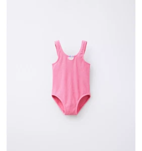 Zara 5 year old cross back stripped one piece swim suit~NWT~CUTE - Picture 1 of 4