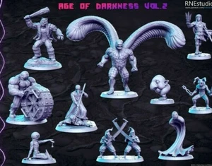 Impresión 3D Figuras Rn Studio Age Of Darkness Volumen 2 - Imagen 1 de 11