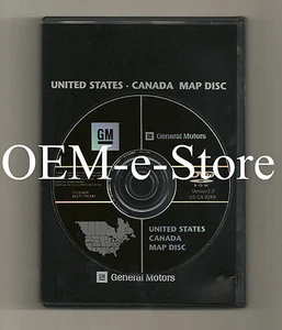 2004 2005 2006 Buick Rainier Rendezvous GMC Denali Hummer H2 Navigation DVD Map - Picture 1 of 3