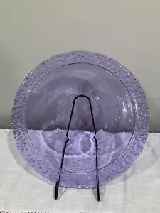 FUOCO E LUCE Piatto da portata pietra di luna colore raro lavanda viola 14 pollici - Foto 1 di 7