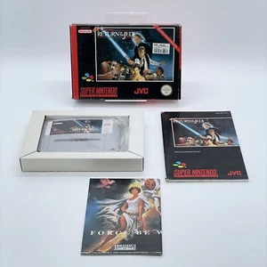 Super Star Wars Il ritorno dello Jedi - Nintendo SNES PAL - poster istruzioni imballo originale - Foto 1 di 12