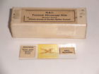 VINTAGE MICROSCOPE SLIDE BY N.B.S. WHOLE MOUNT OF  GARDEN SPIDER. ORIGINAL BOX.