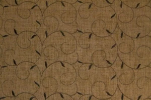 Cortinas bordadas negras y doradas semi transparentes de tela de descuento - Imagen 1 de 1