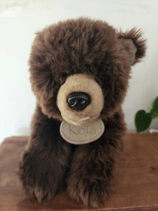 KOLA Yomiko Classics Soft Furry Brown Bear RUSS 40cm Approx Soft Stuffed Animal - Picture 1 of 6