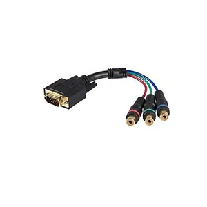 STARTECH.COM HD15CPNTMF 6IN RCA HD15 M/F TO COMPONENT - Picture 1 of 1