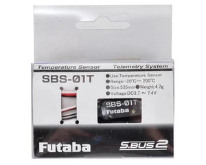 Sensor de temperatura telemetría cuadricóptero de avión de radiocontrol Futaba 14SG SBS01T SBS-01T - Imagen 1 de 3