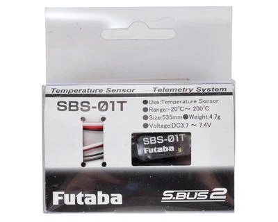 Futaba Telemetry Temperature Sensor RC Airplane Quadcopter 14SG SBS01T SBS-01T - Image 1 of 3