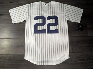 Juan Soto #22 New York Yankees 2024 World Series Baseball Jersey Large - Picture 1 of 4