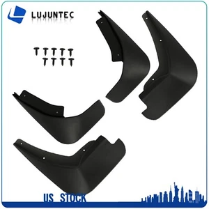 For 2011-2019 Ford Fiesta Kit Splash Guards Mudguards Fender Mud Flap Front Rear - Picture 1 of 8