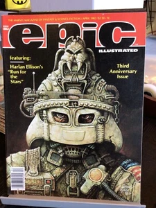 REVISTAS ILUSTRADAS ÉPICAS #11 MARVEL 1982 BUEN ESTADO/CUBIERTA JAMES FOX! - Imagen 1 de 4