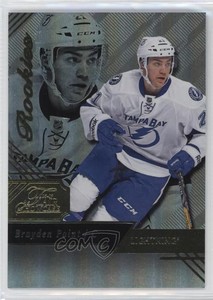 2016 Upper Deck Fleer Showcase Flair Row 0 Rookies Brayden Point #38 Rookie RC