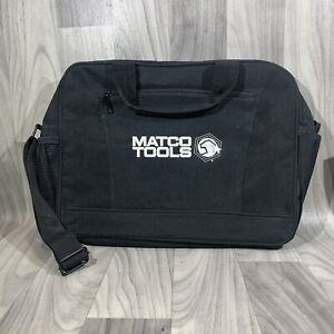 Matco Tools Black Canvas Laptop Bag 16x12 Printed Logo