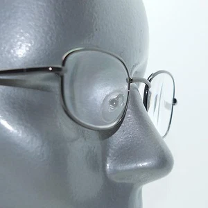 Reading Glasses +3.50 Simple No-Fuss Matte Black Metal Frame Readers - Picture 1 of 4