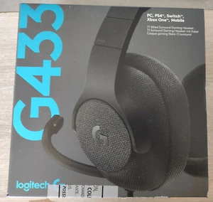 Casque Gameur Logitech G433 - Surround Sound Wired Gaming Headset -Son 7.1-NEUF0 - Photo 1/1