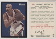 2009-10 Bowman '48 Black /48 Richard Jefferson #44