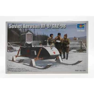 Trumpeter Russian Soviet Aerosan RF-8/GAZ-98 Model Kit 1:35 - Picture 1 of 9
