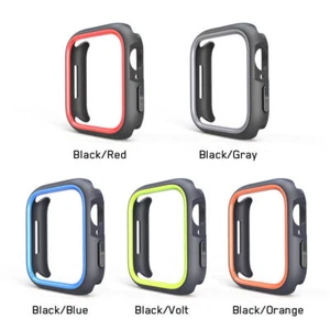 Custodia TPU per Apple Watch 10 9 8 7 6 5 SE Ultra 2 Cover Morbida Opaca 44/41/46/49mm - Foto 1 di 28