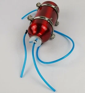600ml Aluminium Aolly Fuel Tank for Jet Bike RC Car Boat Aircraft Turbine Jets - Picture 1 of 9