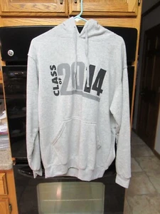 Men's Gray Hoodie Sweatshirt (Large - Class of 2014) - Picture 1 of 5