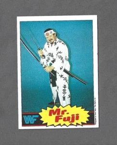 Mr. Fuji RC WWF Wrestling 1985 Topps #17 - Picture 1 of 2