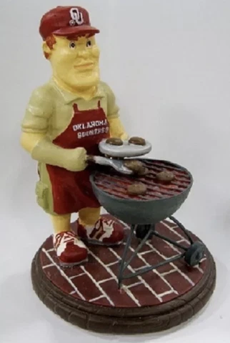 Oklahoma Sooners Talegater  mascot figurines rare Boomer Sooners Cover