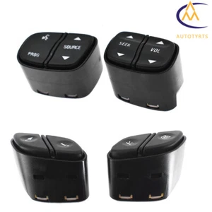 4pcs Steering Wheel Switch Control Buttons For 2004-2006 Chevy Tahoe Trailblazer - Foto 1 di 8