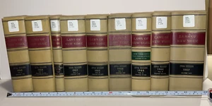Vintage Law Books - LAWS OF NEW YORK 1964-67 9 Volumes; NYC Tax Legislation - Picture 1 of 8