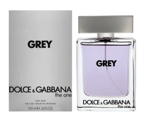 The One Grey Dolce & Gabbana for Men 3.4 oz Eau de Toilette intense Spray - Picture 1 of 3
