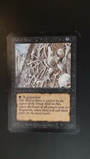 Alpha ** Wall of Bone ** Mtg Magic (EX/SP)
