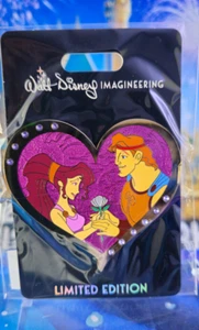 Disney WDI Pin - Valentine's Gem Hearts 2025 Meg & Hercules LE 300 Megara - Picture 1 of 2