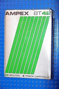 8 TRACK AMPEX 8T 42 BLANK 8 TRACK TAPE (1) (SEALED) - Picture 1 of 5