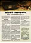 1981 Cincinnati Microwave ESCORT Radar Detector Scanner Vintage Print Ad